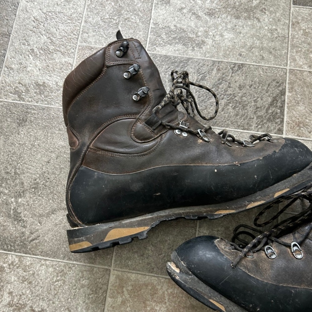 Brown Zamberlan Outdoor Boots Size 11 ~ Mens Heavy Duty Workwear Boots - Picture 6 of 9